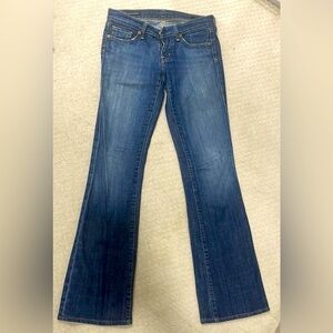 Citizen of humanity low rise bootcut jeans SZ 25